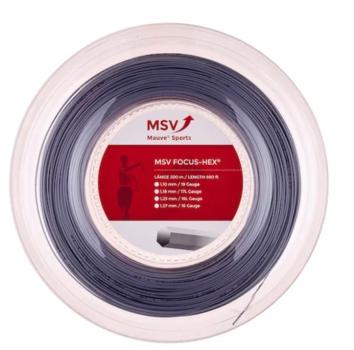 MSV Focus-HEX 1.25 Saitenrolle 200m-Schwarz